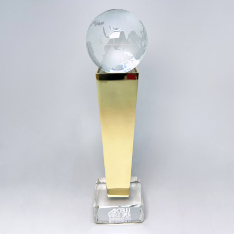 Кубок для награждения победителей чемпионата по джиу-джитсу