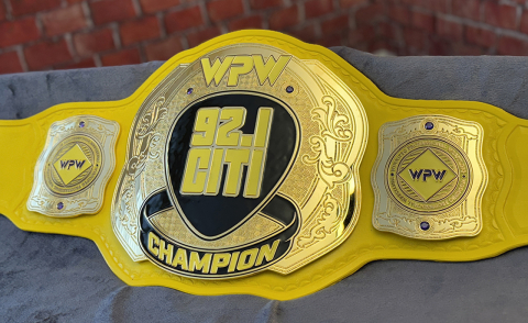 Чемпионский пояс «WPW 92.1 CITI»